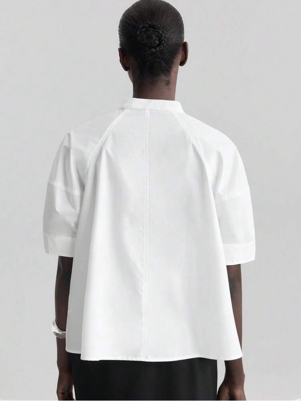 Cos puff sleeve white blouse - Picture 2 of 4